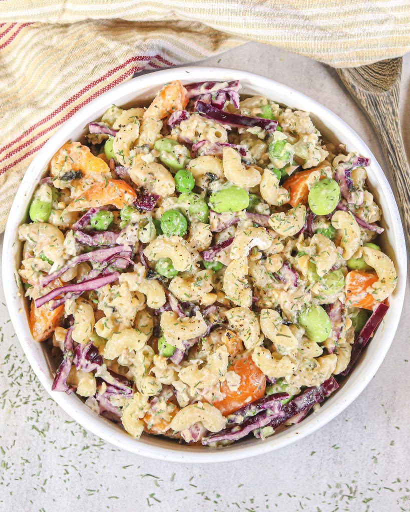 Recipe for Vegan Tuna Pasta Salad